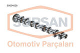 Supsan E0004029 Eksantrik Mili Egsoz STD Corsa C Astra G Astra H Meriva A Y17Dt Z17Dth 97111168