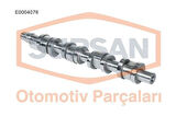 Supsan E0004076 Eksantrik Mili Egzoz Golf V Jetta Passat Touran A3 A4 A6 Leon Octavia Superb 2.0TDI AZV CBAA Cffa 03G109102A