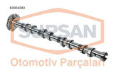 Supsan E0004083 Eksantrik Mili Egsoz Boxer III Jumper III 2.2HDI 06-Transit V347 06-V363 14-Custom 12-2.2TDCI Önden Çeker 0801.EC