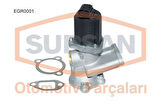 Supsan EGR0001 EGR Valfi Doblo Idea Panda Punto Agila Corsa C Combo Meriva Tigra 1.3D 1.3JTD 1.3CDTI 1444L6