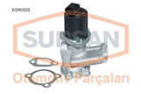 Supsan EGR0002 EGR Valfi Astra H Doblo Palio Albea Punto 1.3 Multijet 16V 90Hp Corsa D 1.3CDTI Z13DTH 05- 55195196
