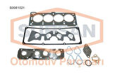 Supsan S0081021 Üst Takım Contası Keçesiz Megane Clio Symbol 1.4 1.6 8V Renault 19 1.4L Solenza K7M K7J 7701468710