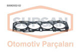 Supsan S0082002-02 Silindir Kapak Contası 2 Çentik Mls Doblo 1.9D 46529119