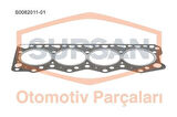 Supsan S0082011-01 Silindir Kapak Contası Boxer Jumper Ducato 00 06 Master S9W 1.30mm 1 Çentik 94.40mm 2.8TD 2.8HDI 0209.0E