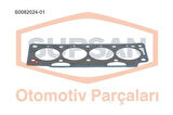Supsan S0082024-01 Silindir Kapak Contası 1 Çentik Saclı Özel KlınGrit Kangoo Megane Laguna Trafic Master 1.9DCI 7mm F8 7700859059