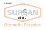 Supsan S0084005-01 Emme Manifold Takım Contası Silikon Doblo Palio Albea Panda Punto Palio Van 1.2 8V 182312