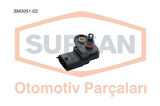 Supsan SM0051-02 Sensör Map Opel Astra G 2.0-2.2 16V Y20DTH-Y22Dtr-Corsa D 1.3 16V CDTI Z13DTH-Signum 1.9 Cdt 504088431