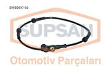 Supsan SWS0037-02 Sensör ABS Renault Megane 1.4 E7J764-1.6 K7M702-1.4 16V K4J750-1.9 DCI F8Q624-F9Q738 7700429113