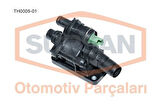 Supsan TH0005-01 Termostat Yuvası Komple Partner II P307 YM 206 Expert III 207 308 P407 C4 C5 II Jumpy III C3 II B 3M5Q8A586AC