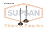 Supsan VT-32745-32746 Subap Takımı Emme Egsoz Ducato 2.5TD 94-02 In 4 43.5x8 122 E4 34.4x8 122 7301820