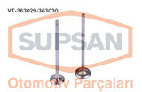Supsan VT-363029-363030 Subap Takım Volkswagen Golf VII-Polo 1.2 16V TSI Cjza-Cjzb-Cjzc-Cjzd-Cyva-Cyvb 04E109601A