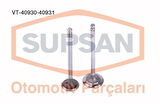 Supsan VT-40930-40931 Subap Takımı Almera 1.5 16V 2000-2010 Qg15De Motor 16 Subap 8200414346