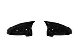 Audi A4 B9 Sinyalli 2016-2021 Batman Yarasa Ayna Kapağı Piano Black ABS Plastik