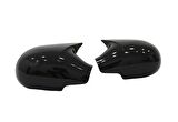 Peugeot 206 1998-2012 Batman Yarasa Ayna Kapağı Piano Black ABS Plastik
