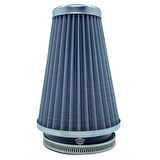 Ses & Performans Arttırıcı Açık Hava Filtresi Uzun Tip Gri +6 Hp Aparatlı Üniversal