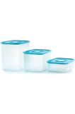 Tupperware Su Turkuaz Set 3'lü Saklama Kabı