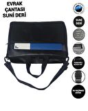 SEVBAGS EVRAK ÇANTASI SUNİ DERİ SU GEÇİRMEZ ASTAR
