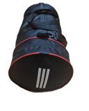 SEVBAGS 600 DENYE ÇİZGİLİ SİLİNDİR SPOR ÇANTASI