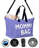 Sevbags Mommy Çok Amaçlı Unisex Bebek Bakım Çantası Lila