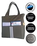 SEVBAGS Kadın Spor Okul Günlük Askılı Omuz Ve Kol Çantası ÇİZGİLİ