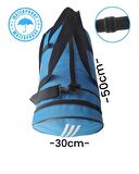 SEVBAGS 600 DENYE ÇİZGİLİ SİLİNDİR SPOR SEYAHAT ÇANTASI