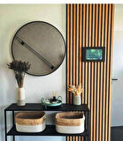 EKO KEÇELİ AKUSTİK AHŞAP PANEL SAVANA MEŞE - 50X240CM
