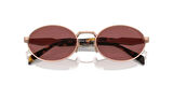 Prada 65Z SVF-08S Unisex Metal Güneş Gözlüğü