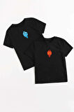 Sevgili Tshirt Çift Kombini Ateş Su Avatar