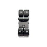 Sol Ön Cam Düğmesi Dörtlü Krom VW Passat CC 2013-2017 5K4959857