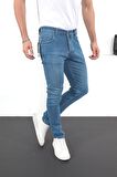 Erkek Likralı Denim Slim Fit Jeans