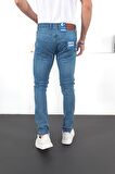 Erkek Likralı Denim Slim Fit Jeans