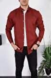 Erkek Slim Fit Kot Gömlek