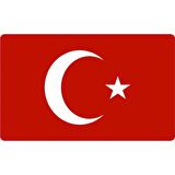 125 CG AGK BRETON FAR FİLMİ AYYILDIZ TÜRK BAYRAK KIRMIZI 