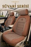 Toyota Corolla Cross 2022 Sonrası Uyumlu Süvari Serisi Taba Premium Tay Tüyü Koltuk Kılıfı