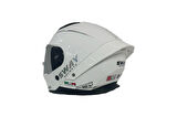 SWAY 850-1 BEYAZ GRİ KASK 