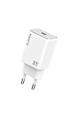 SWORD USB-CTo USB-C Hızlı Şarj Seti PD33WC BEYAZ
