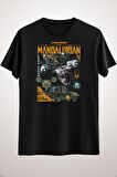 Erkek Siyah Star Wars Mandalorian Razor Crest Capture And Containment
