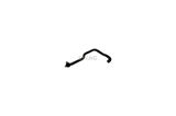 Swag 20946516 Termostat Hortumu BMW E60 E61 E63 E64 E65 E66 E67 N52 N52 11537544638