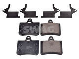 Swag 64916420 Arka Fren Balatası C5 1.8 16V.2.0 16V.2.0 2.2 HDI.3.0 V6 03 01- 4252.17