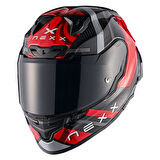 X.R3R SWIRL KARBON KIRMIZI KASK