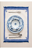 Swita Home Blue Dreams Premium Serisi Duck Keten Amerikan Servisi 40x50
