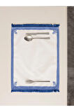 Swita Home Blue Dreams Premium Serisi Duck Keten Amerikan Servisi 40x50