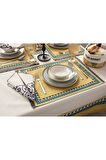 Swita Home Safran Harmonia Premium Serisi Duck Keten Amerikan Servisi 40x50