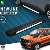 S-Dizayn SWM G03F NewLine Aluminyum Yan Basamak 193 Cm 2023 Üzeri A+ Kalite
