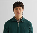 Gant Erkek Yarım Fermuar Sweatshirt