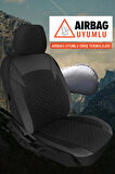 Nissan X-trail 1.6 Dci Design Pack 19 Alloy 4x2 2015 UYUMLU  OTO KOLTUK KILIFI SİYAH