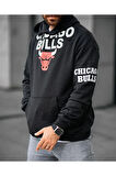 Erkek Baskılı Sweatshirt Oversize