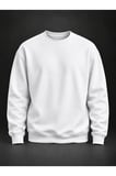 Beyaz Basic Sweatshirt