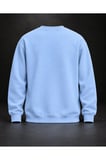 Buz Mavisi Basic Sweatshirt