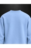 Buz Mavisi Basic Sweatshirt